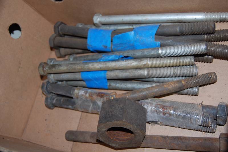 lot 291 image: Very Large Bolts