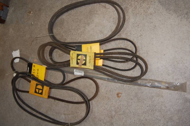 lot 315 image: Heavy Equiptment Belts