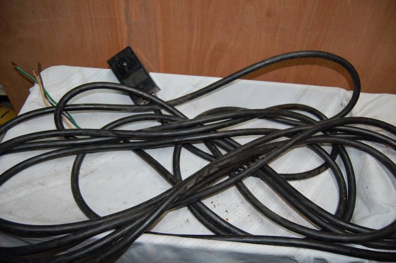 lot 352 image: 50 Amp Service Box with Cord