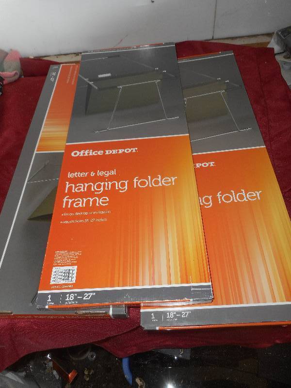 3 HANGING FOLDER FRAMES