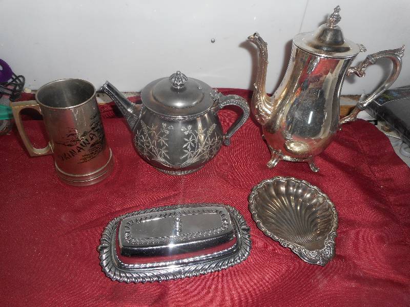 SILVER PLATED TEA WARE