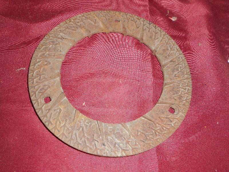 ANTIQUE IRON WALL GAURD