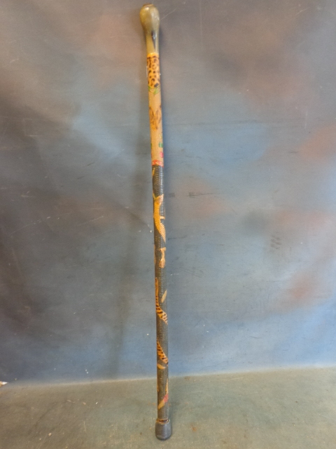 Carved Walking Stick