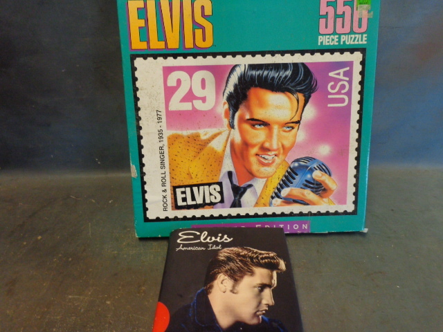 Elvis Puzzle and Book