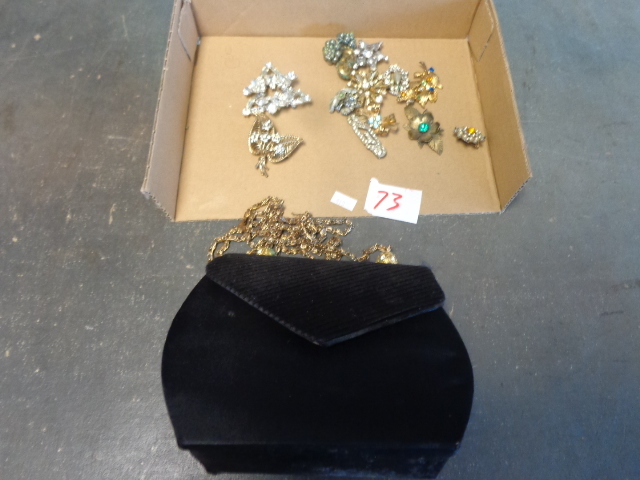Evening Bag and Jewelry