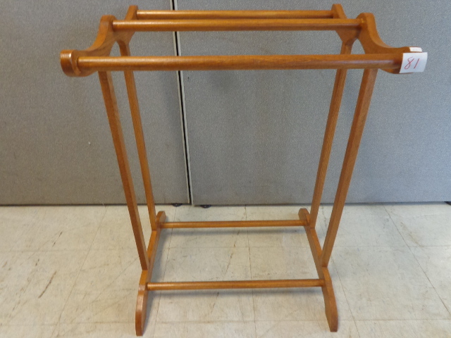 Oak Quilt Rack