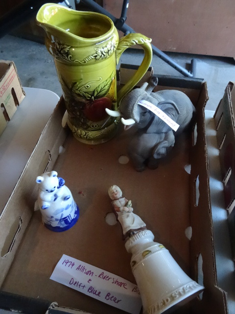 lot 37 image: Andrea by Sadek elephant with baby....