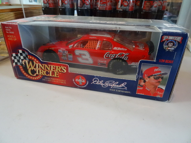lot 46 image: Winners circle 1 24 scale Dale Ear...