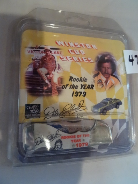 lot 47 image: Dale Earnhardt Rookie of the year 1...