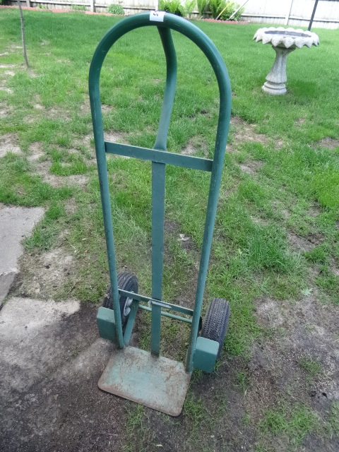 lot 81 image: Metal 2 wheeler with ballon tires...