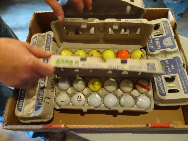 lot 101 image: 5 dozen usd golf balls...