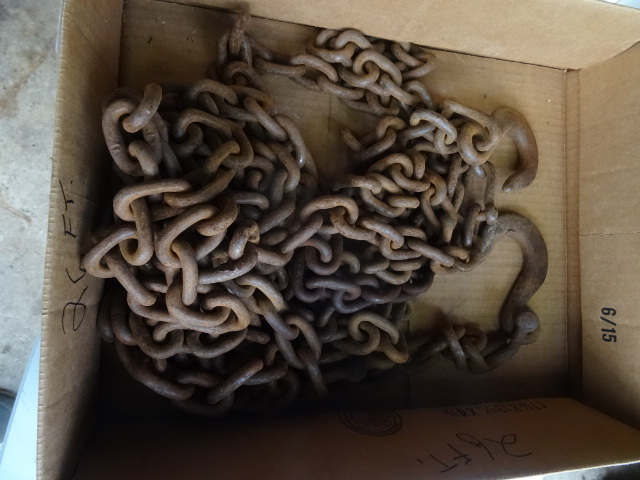 lot 141 image: 26 log chain...