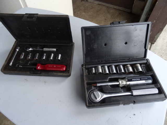 lot 146 image: 14 and 38 socket sets...