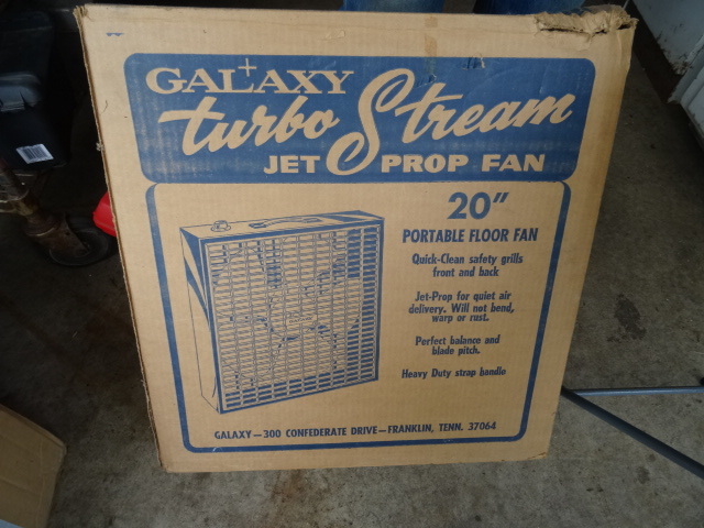 lot 156 image: Galaxy turbo stream jet prop fan. 2...
