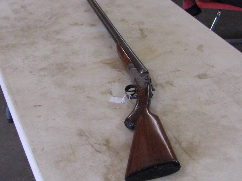 lot 1 image: American Gun Co. Knickerbocker 12ga Double Barrel Shotgun