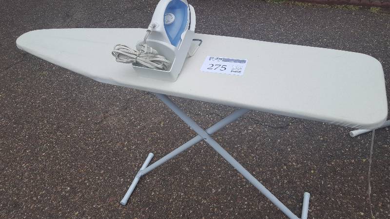 lot 275 image: Hamilton Beach Clothes Iron and Ironing Board