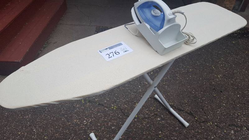 lot 276 image: Hamilton Beach Clothes Iron and Ironing Board
