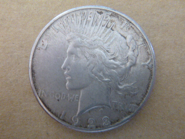 1923 Peace Silver Dollar