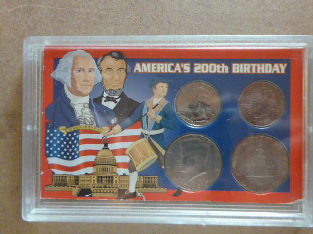 Americas 200th Birthday Coins