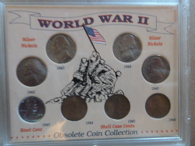World Ware II Obsolete Coin Collection