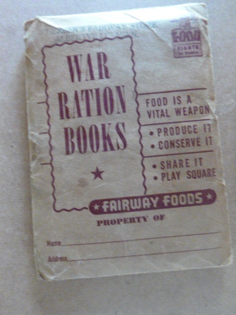 War Ration Books