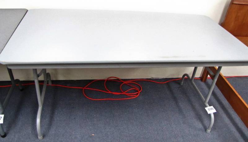6 folding table