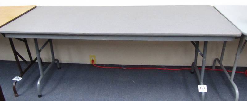 6 folding table
