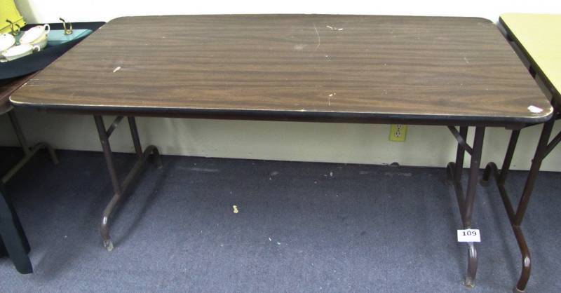 6 folding table