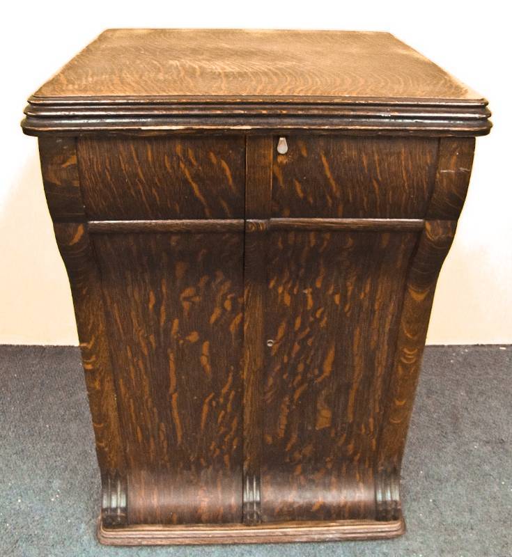 antique new home sewing machine