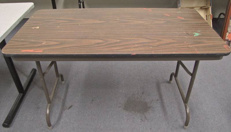 6 folding table