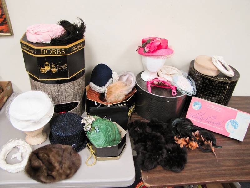Hats, furs, hatboxes and more