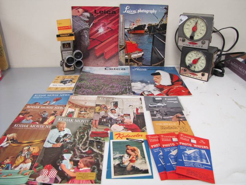 cameras and potography magazines