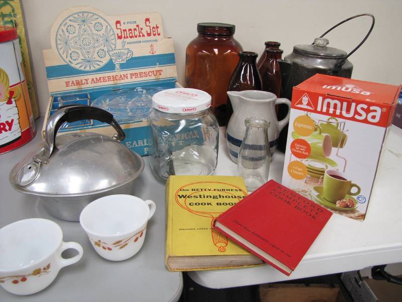 vintage kitchen accessories lot