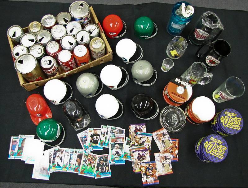 barware baseball football
