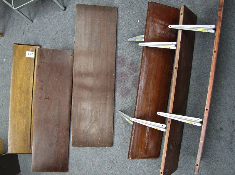 6 table leaf shelves