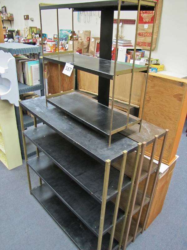 metal shelving