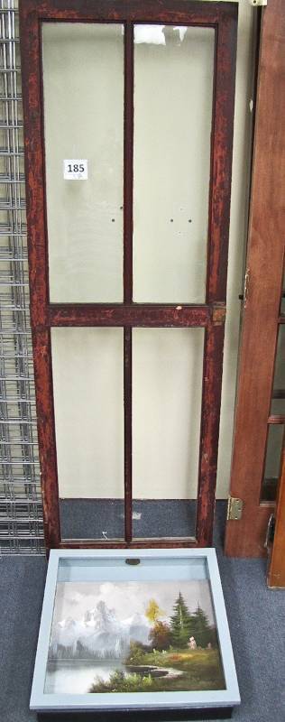 door and painting