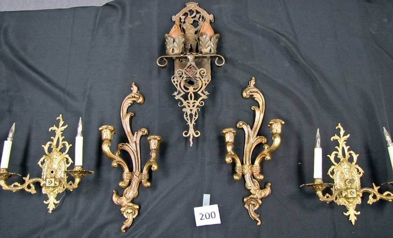 vintage wall sconces and dcor