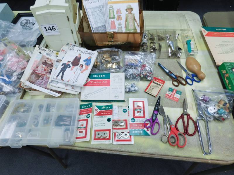 large sewing lot see photos