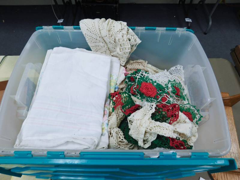 linens and doilies assorted shapes sizes