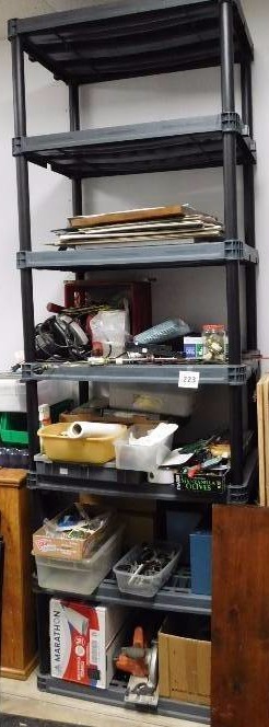 plastic shelving