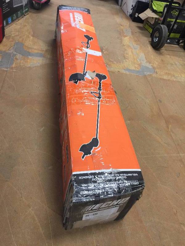 lot 136 image: ECHO 8 in. 28.1 cc Blade Gas Stick Edger Model # PE-230 New
