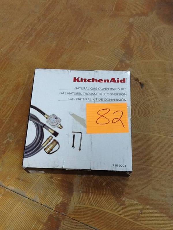 lot 82 image: KitchenAid Natural Gas Conversion Kit Model#  710-0003  New