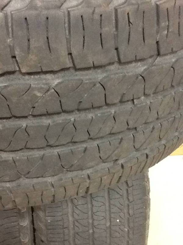 lot 106 image: 26550R20 TIRES ARE IN USED GOOD CONDITION