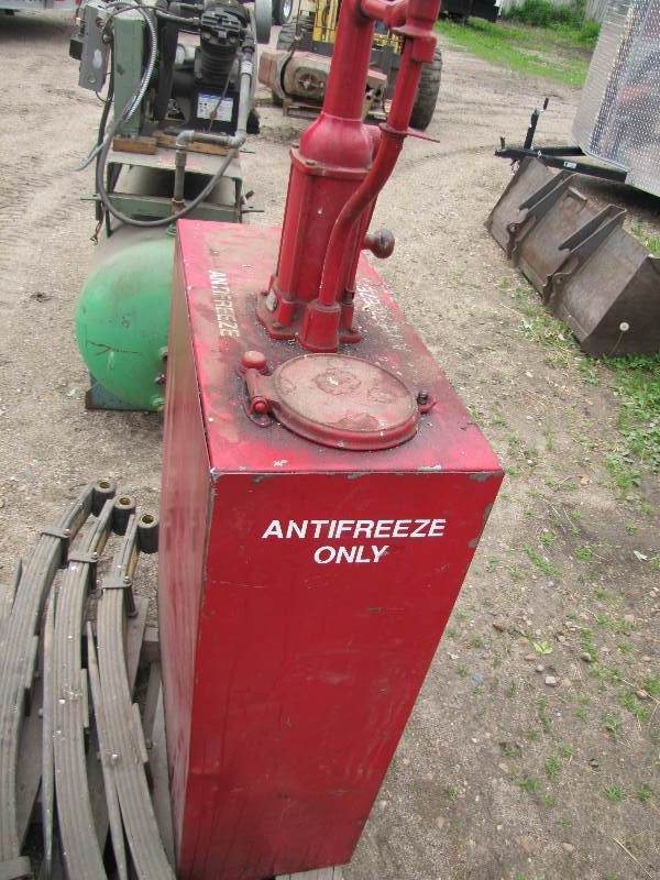 Anti Freeze pump  holding tank