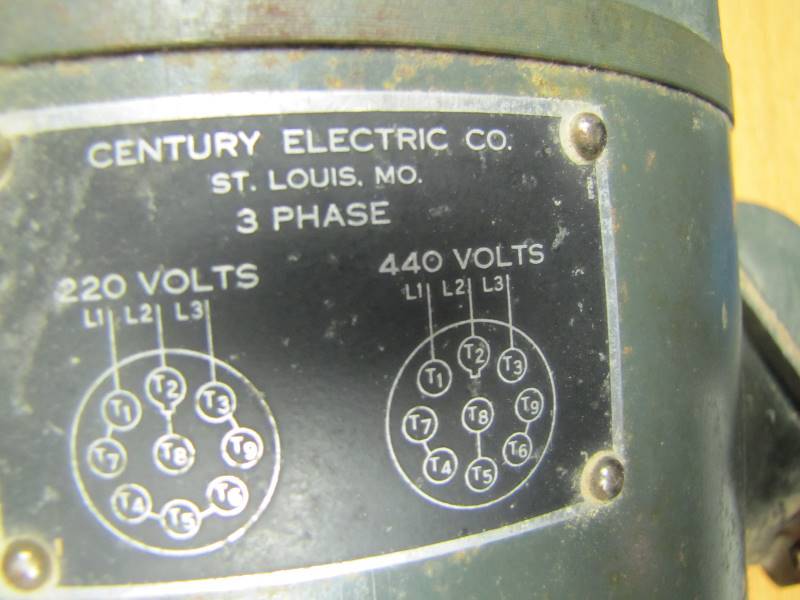 3 phase electric motor
