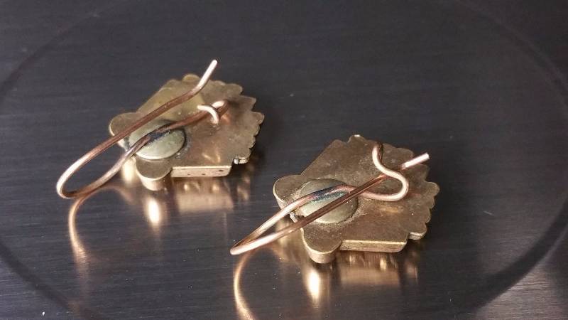 Victorian Gold Earrings