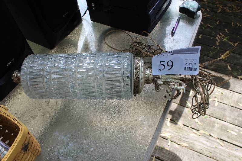 lot 59 image: Hanging Light
