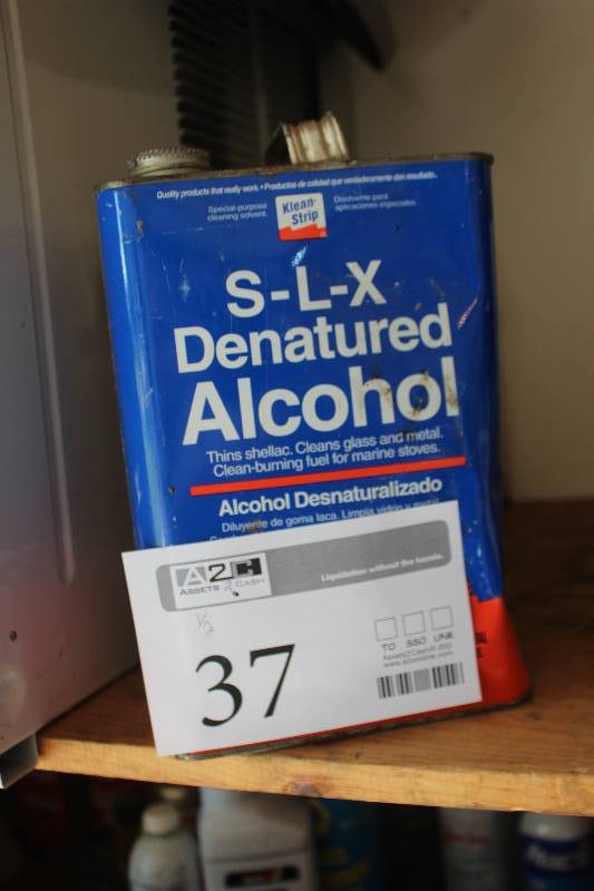 lot 37 image: Klean Strip 1-Gallon S-L-X Denatured Alcohol