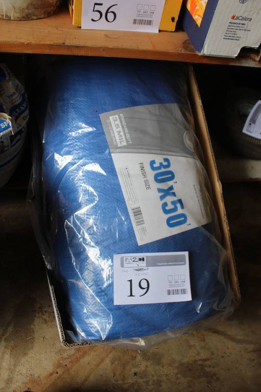 lot 19 image: Tarp